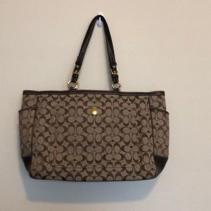 Coach baby bag